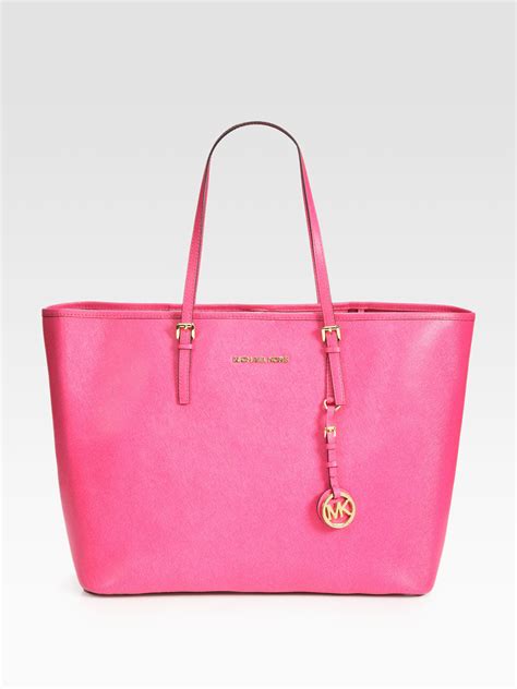 michael kors pink purses|michael kors hot pink.